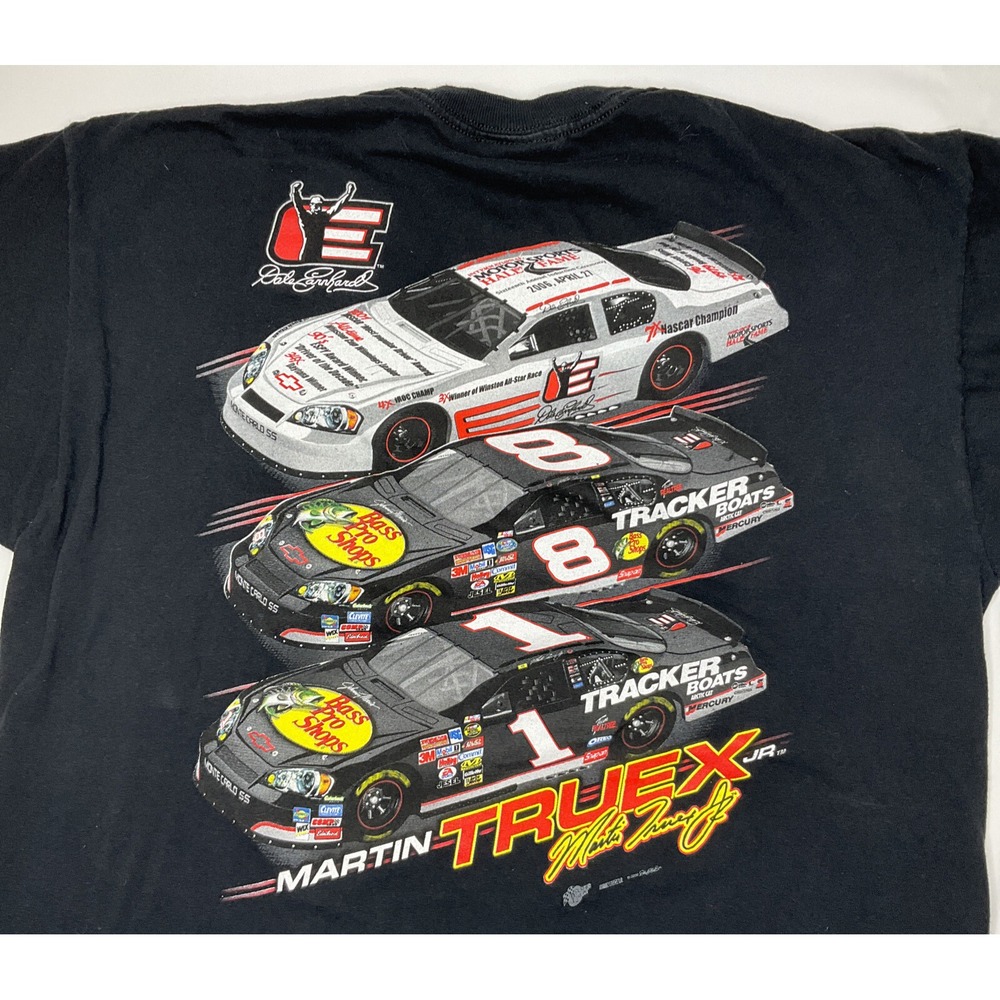 Winners Circle Nascar Earnhardt & Marti Truex Shirt Hall Of Fame Motor XL VTG‎